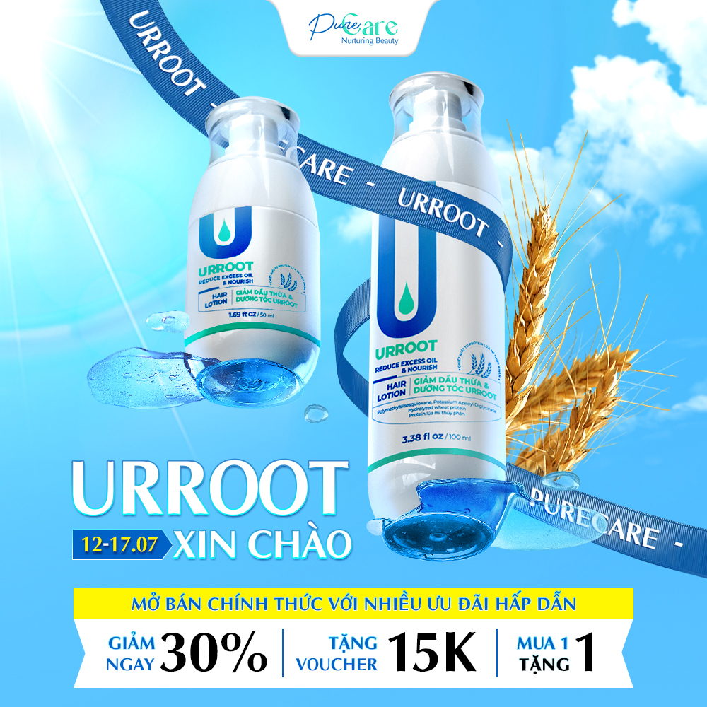 LOTION GỘI KHÔ THẾ HỆ MỚI - URROOT