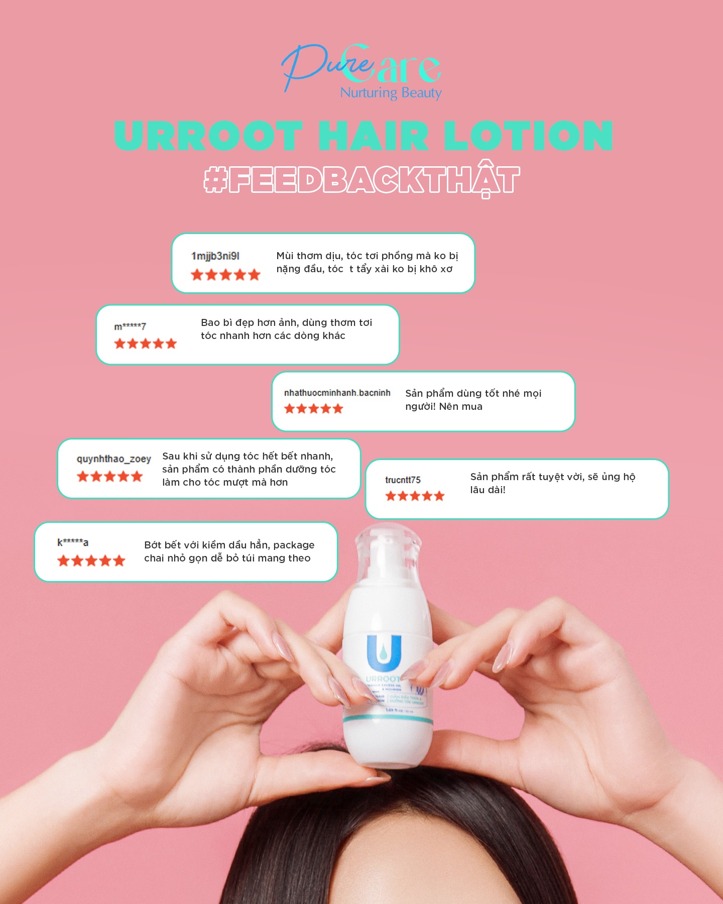 ✨ Urroot Hair Lotion – Được yêu thích vì điều gì! ✨
Không chỉ là giải pháp “gội khô + xả khô” tiện lợi, Urroot đã chinh phục chị em nhờ:
💙 Tóc hết bết nhanh – nhẹ bồng bềnh cả ngày
💙 Tóc tẩy, tóc khô xơ cũng mềm mượt hơn
💙 Mùi hương phấn hoa hồng dịu nhẹ, dễ chịu
💙 Thiết kế nhỏ gọn, tiện mang theo mọi lúc, mọi nơi
📌 Feedback thật – Cảm nhận thật:
⭐️⭐️⭐️⭐️⭐️ “Sau khi dùng tóc hết bết nhanh, thành phần dưỡng tóc giúp tóc mượt mà hơn”
⭐️⭐️⭐️⭐️⭐️ “Mùi thơm dịu, tóc tơi phồng mà không bị khô xơ”
⭐️⭐️⭐️⭐️⭐️ “Bớt bết với kiềm dầu hẳn, package nhỏ gọn để túi xách”
👉 Bạn đã thử Urroot Hair Lotion chưa? Trải nghiệm ngay để hiểu vì sao sản phẩm này được đánh giá 5⭐️ liên tục!
#Urroot #PureCare #HairLotion #GoiKhoXaKho #FeedbackThat
