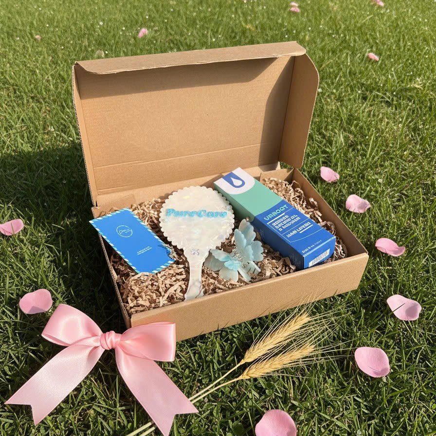 🌸 20/10 – QUÀ TẶNG TINH TẾ DÀNH RIÊNG CHO NÀNG! 🌸

Tháng 10 dịu dàng sắp ghé đến, mang theo lời nhắn gửi yêu thương.
Hãy để PureCare mang đến bạn Hộp quà đặc biệt cho dịp 20/10 sắp tới, vừa xinh xắn vừa ý nghĩa, cùng bạn gửi lời cảm ơn sâu sắc đến những người phụ nữ Việt.

🌸 Giftset PureCare 20/10 - "Pretty things inside":
✨ 1 hộp Urroot Hair Lotion 100ml – Gội khô + dưỡng tóc 2in1, cho mái tóc sạch tơi phồng, thơm mát suốt ngày dài.
✨ 1 gương soi đổi màu cao cấp – Sang xịn, tiện lợi, biến hoá sắc màu dưới ánh sáng.
✨ 1 kẹp tóc xinh xắn đổi màu dưới nắng – Điểm nhấn cá tính, “bắt trọn ánh nhìn”.

💝 Tất cả được gói gọn trong hộp quà tinh tế, chuẩn “Pretty things inside” – món quà gửi gắm yêu thương cho phái đẹp.

🔥 Giá pre-order: chỉ 299k (giá gốc 450k) + FREESHIP
👉 Inbox cho Pu để đặt trước, kịp trao quà trong ngày đặc biệt này nhé!

#PureCare #Urroot #QuaTang20_10 #HairLotion2in1 #QuaDepGiaTot